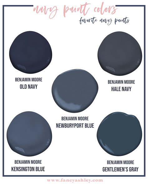 navy blue paint colors.